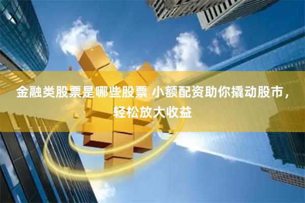 金融类股票是哪些股票 小额配资助你撬动股市，轻松放大收益